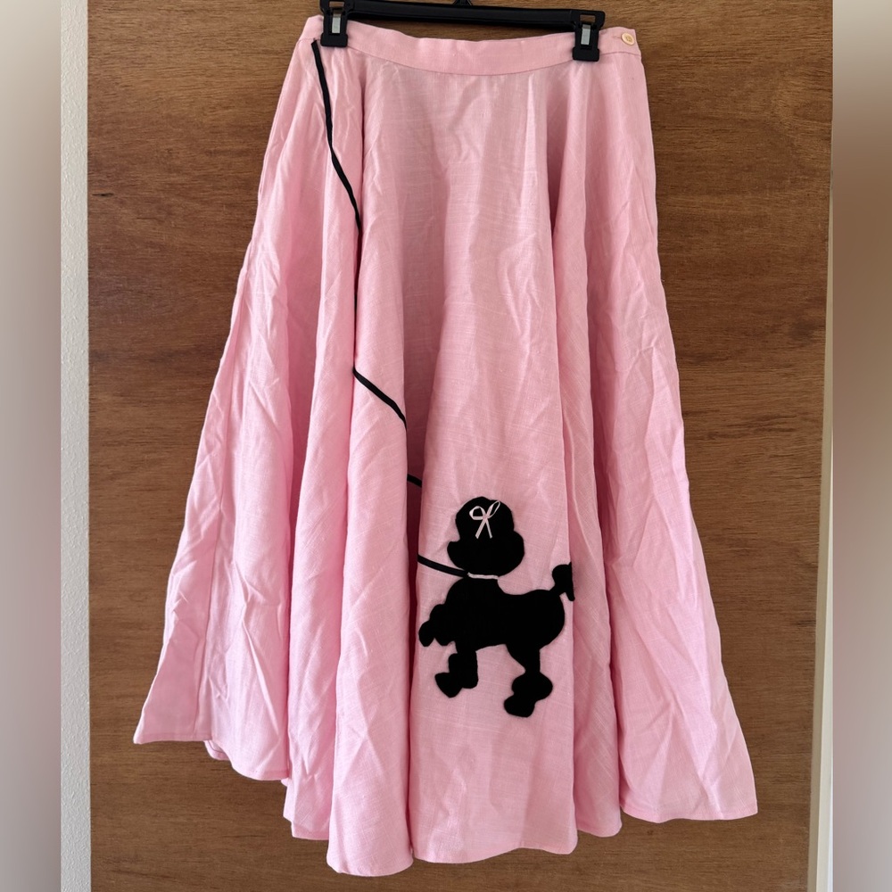 Pink Poodle Skirt